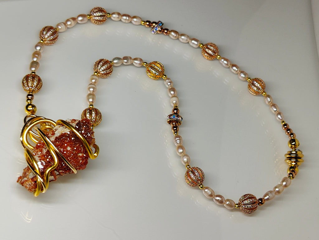Vanadinite Necklace