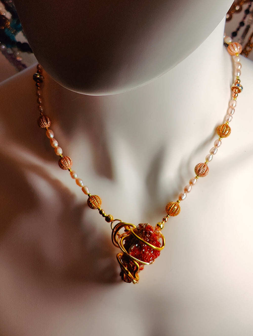 Vanadinite Necklace