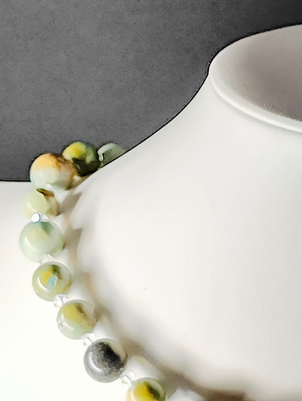 Jasper and Crystals Necklace