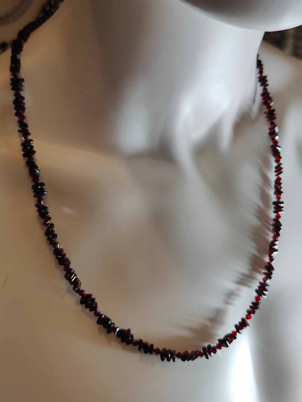 Deep Garnet Necklace