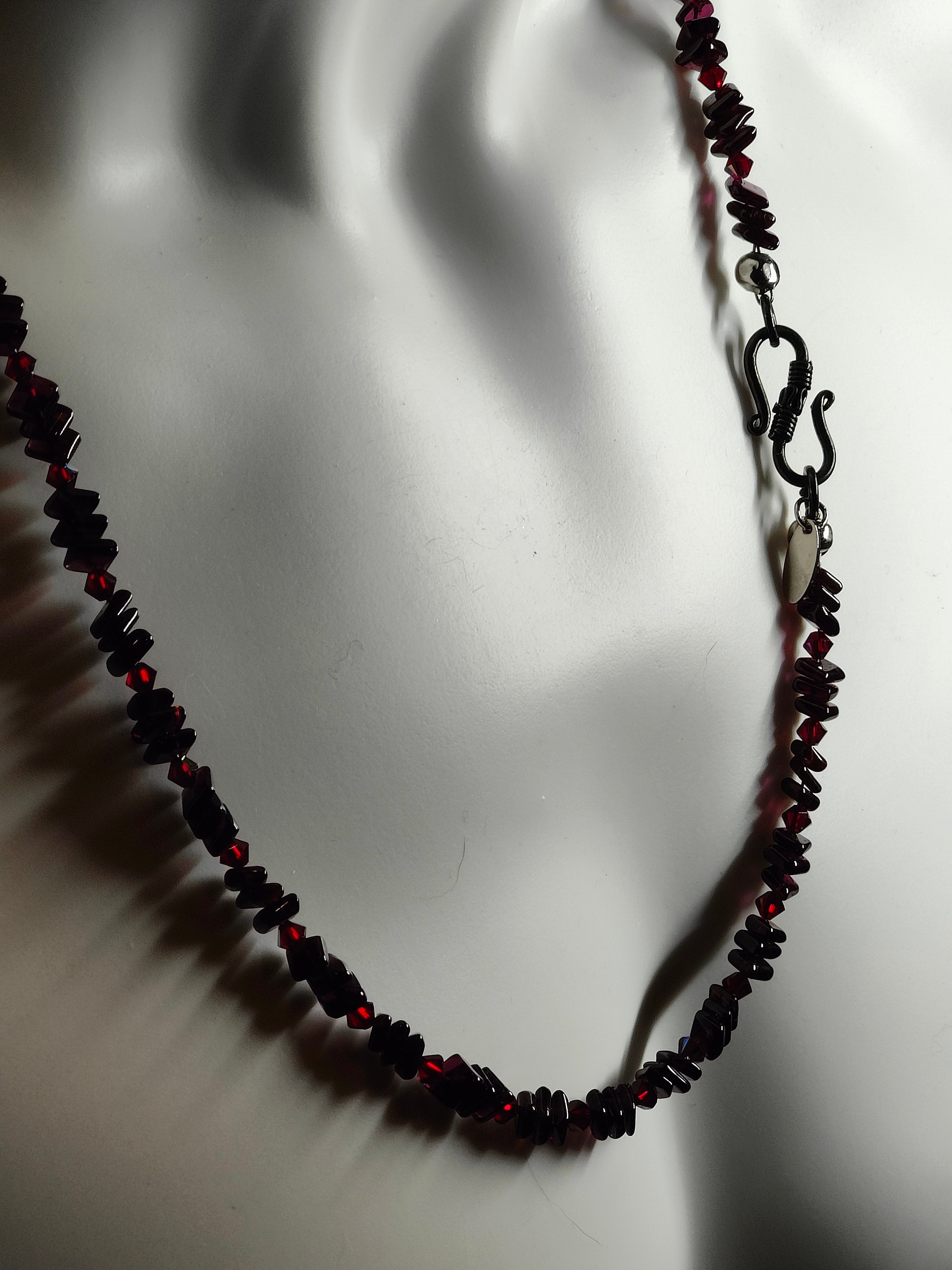 Deep Garnet Necklace