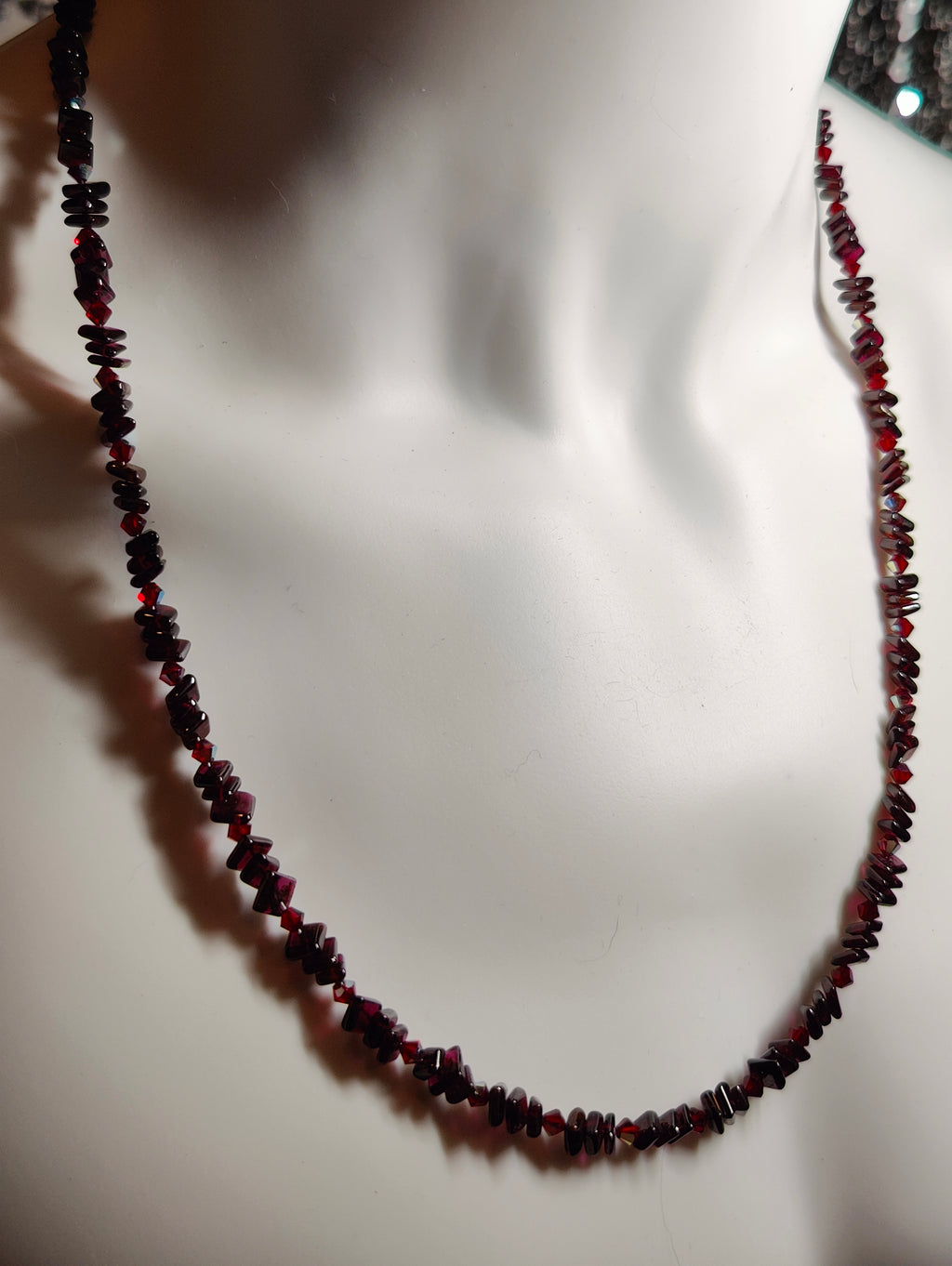 Deep Garnet Necklace