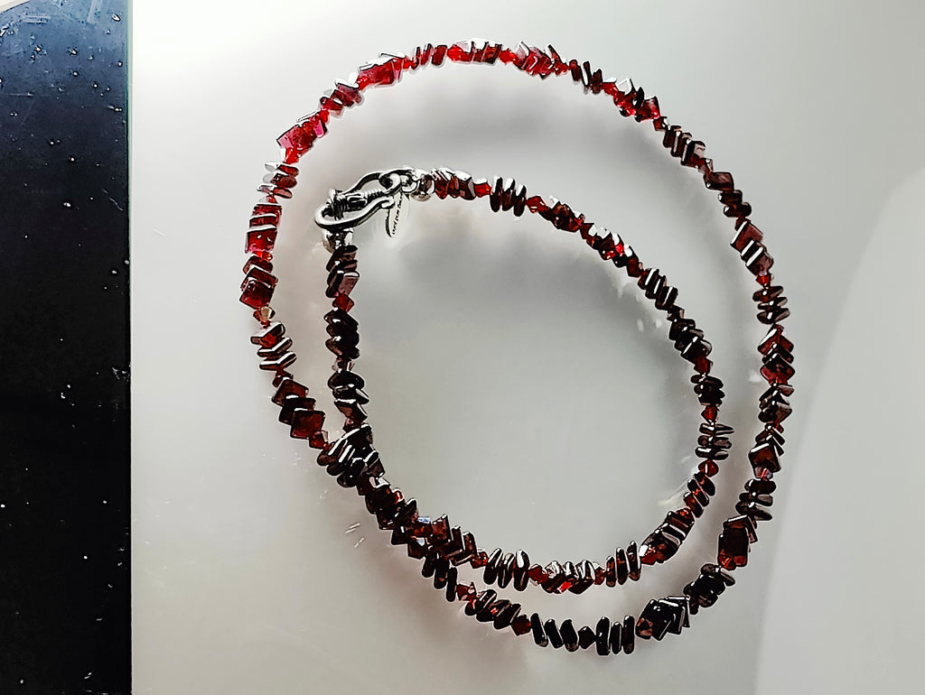 Deep Garnet Necklace