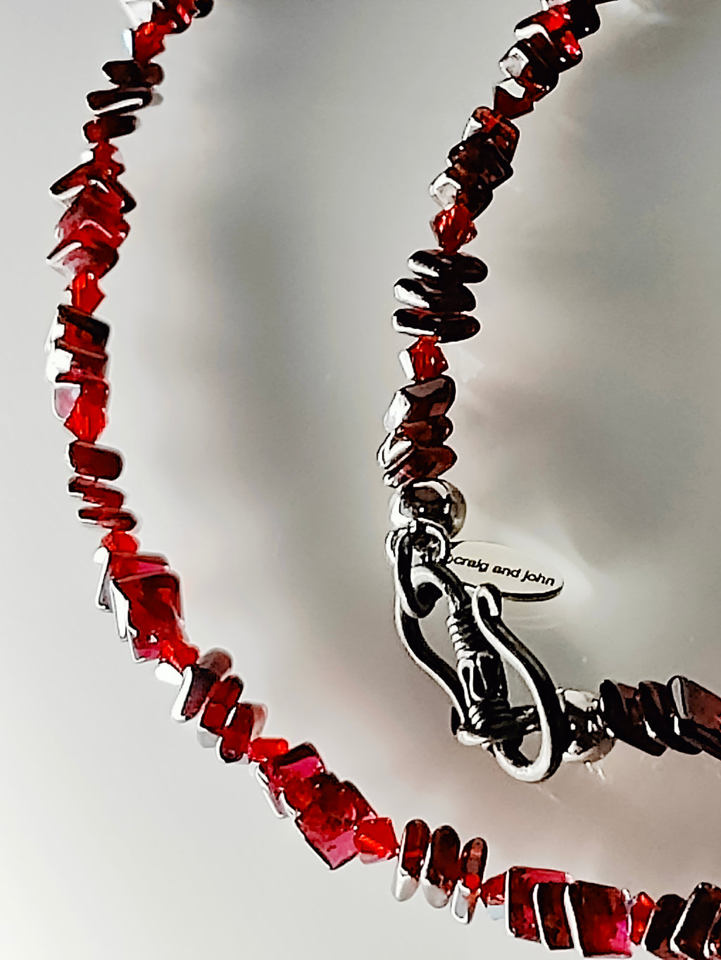 Deep Garnet Necklace