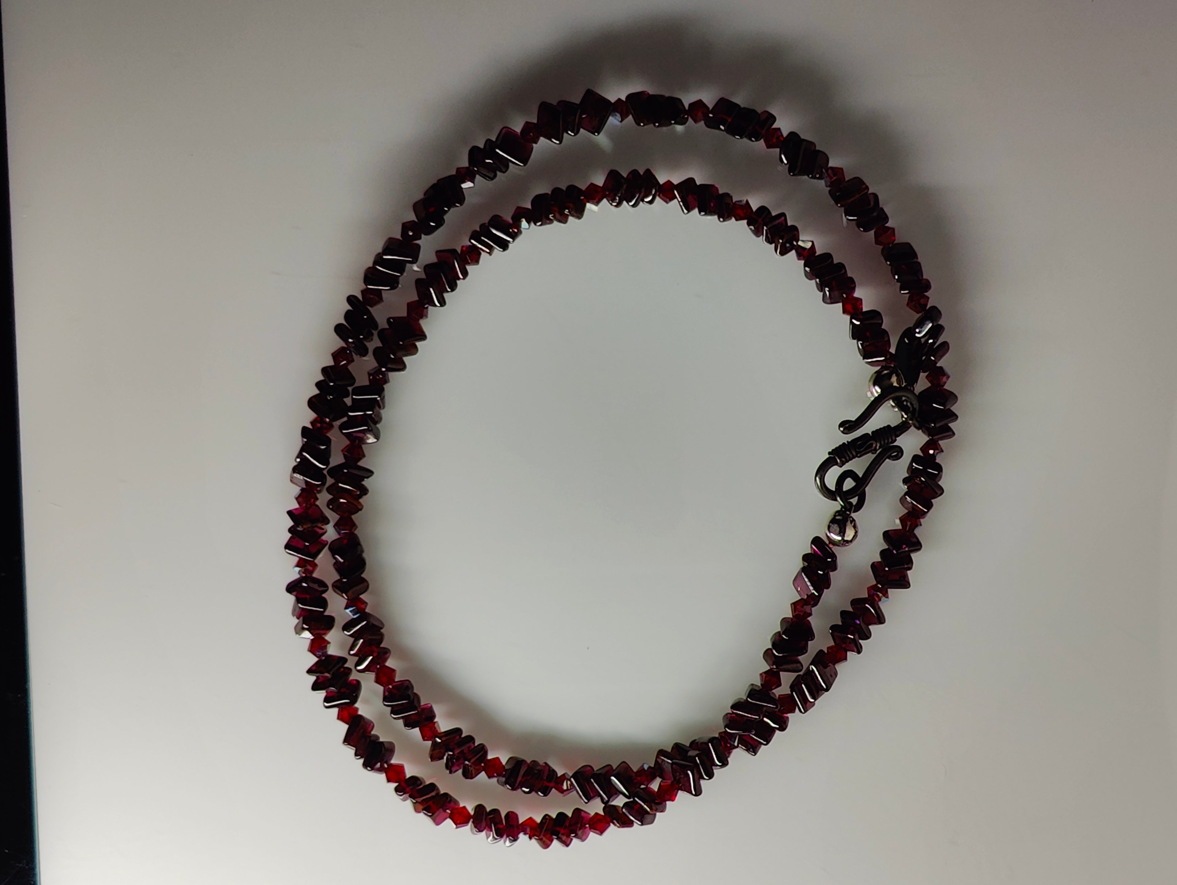 Deep Garnet Necklace