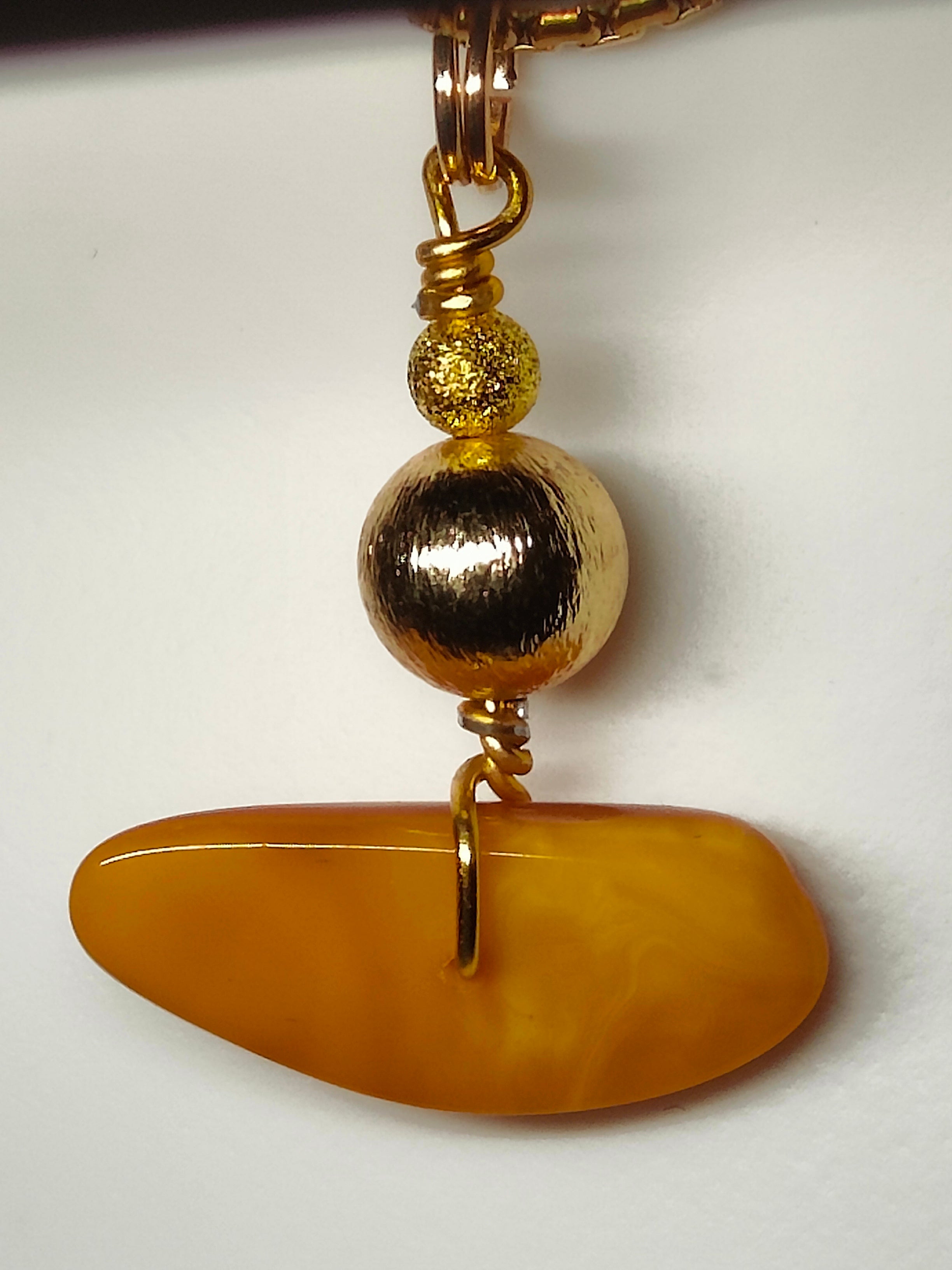 Tribal Amber Necklace