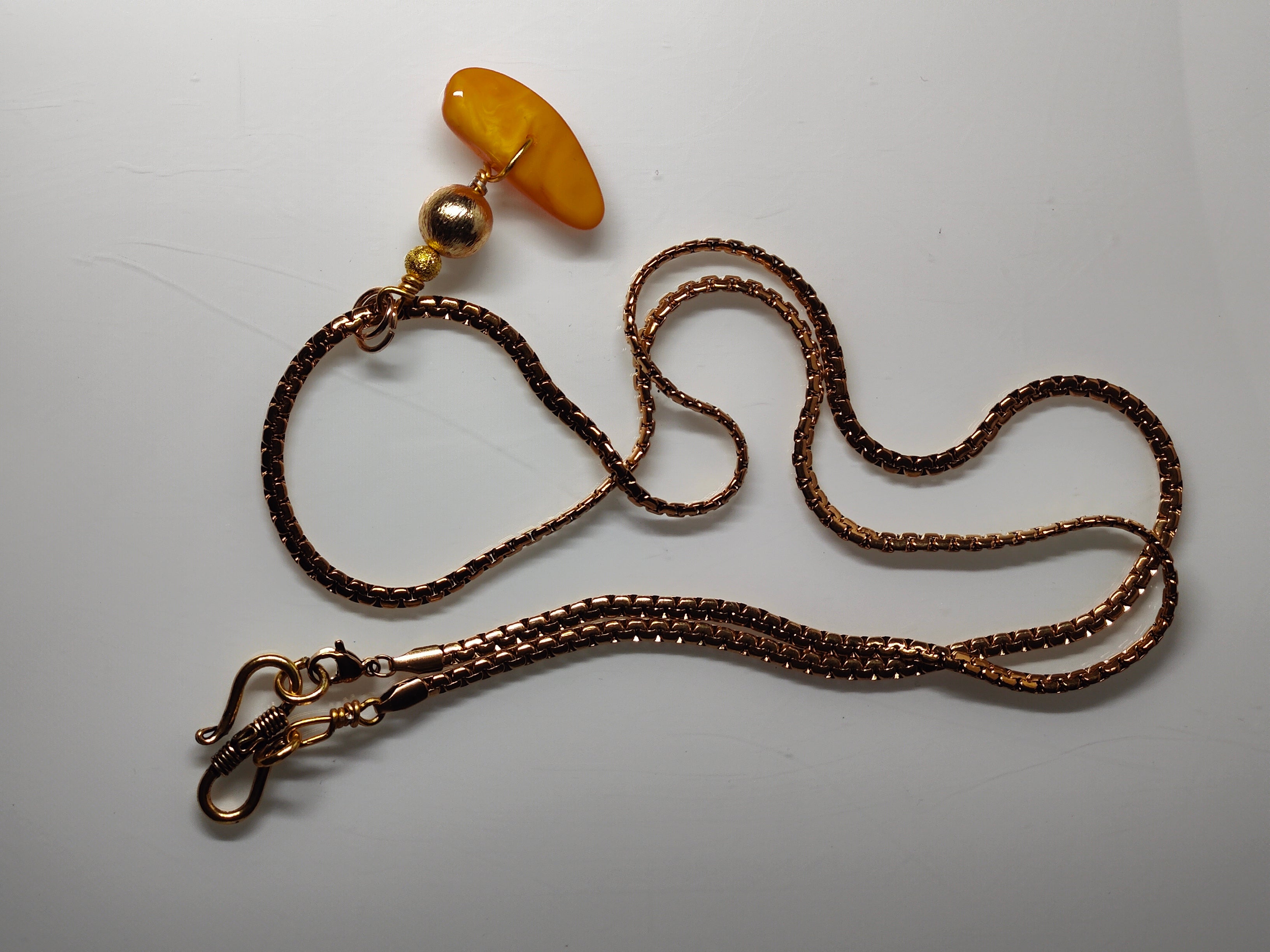 Tribal Amber Necklace