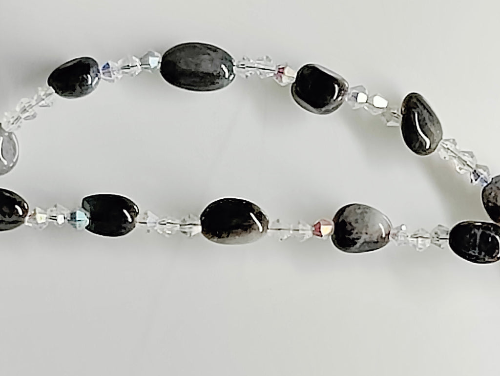 Crystals and Pebbles Necklace