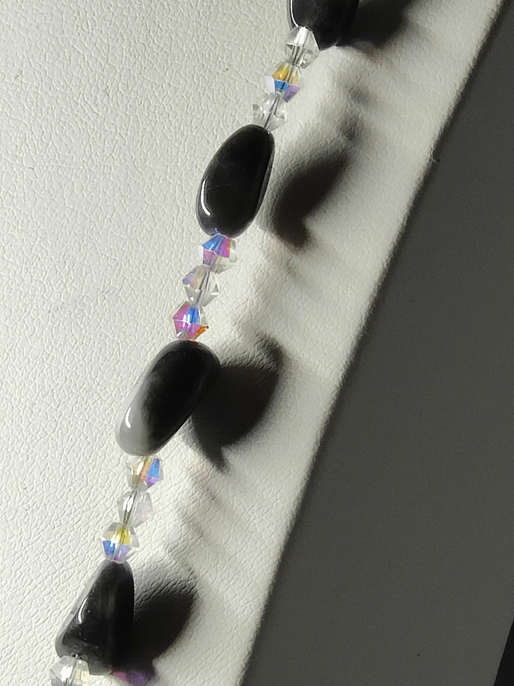 Crystals and Pebbles Necklace