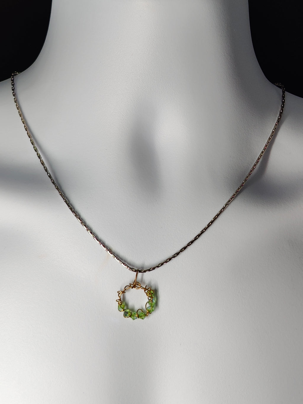 Crystal Ring Necklace