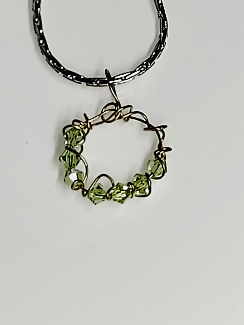 Crystal Ring Necklace