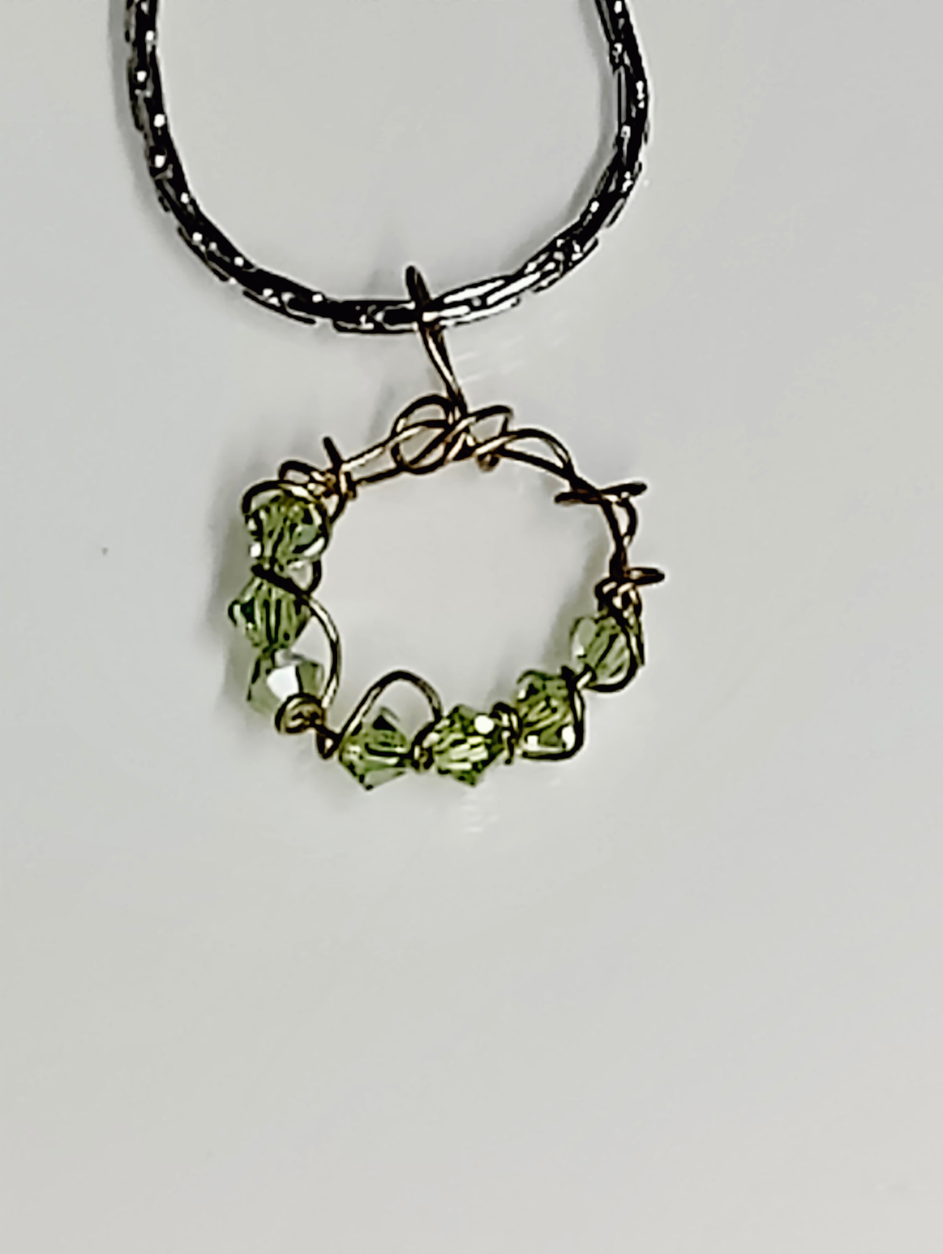 Crystal Ring Necklace
