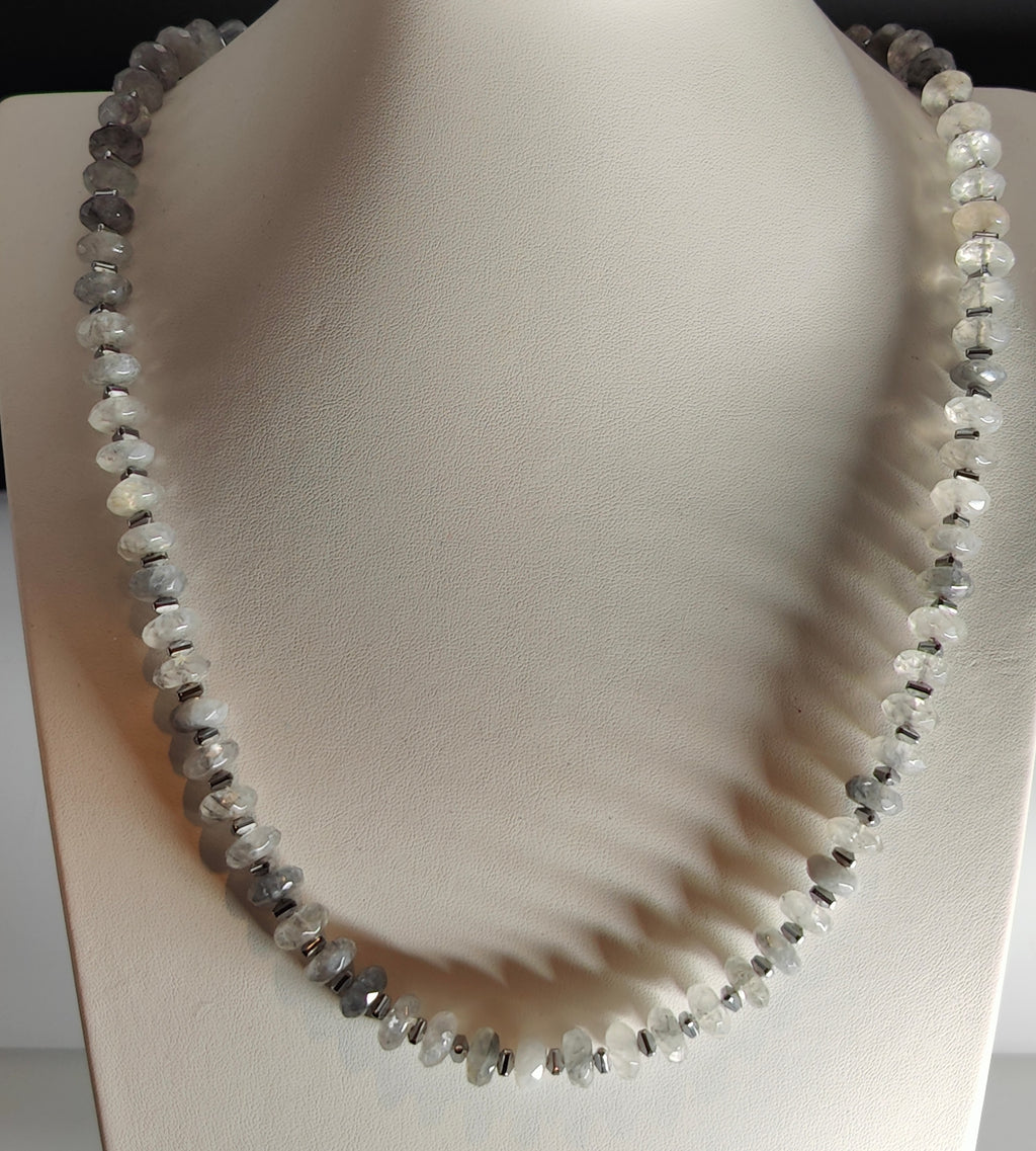 Icy Gray Necklace
