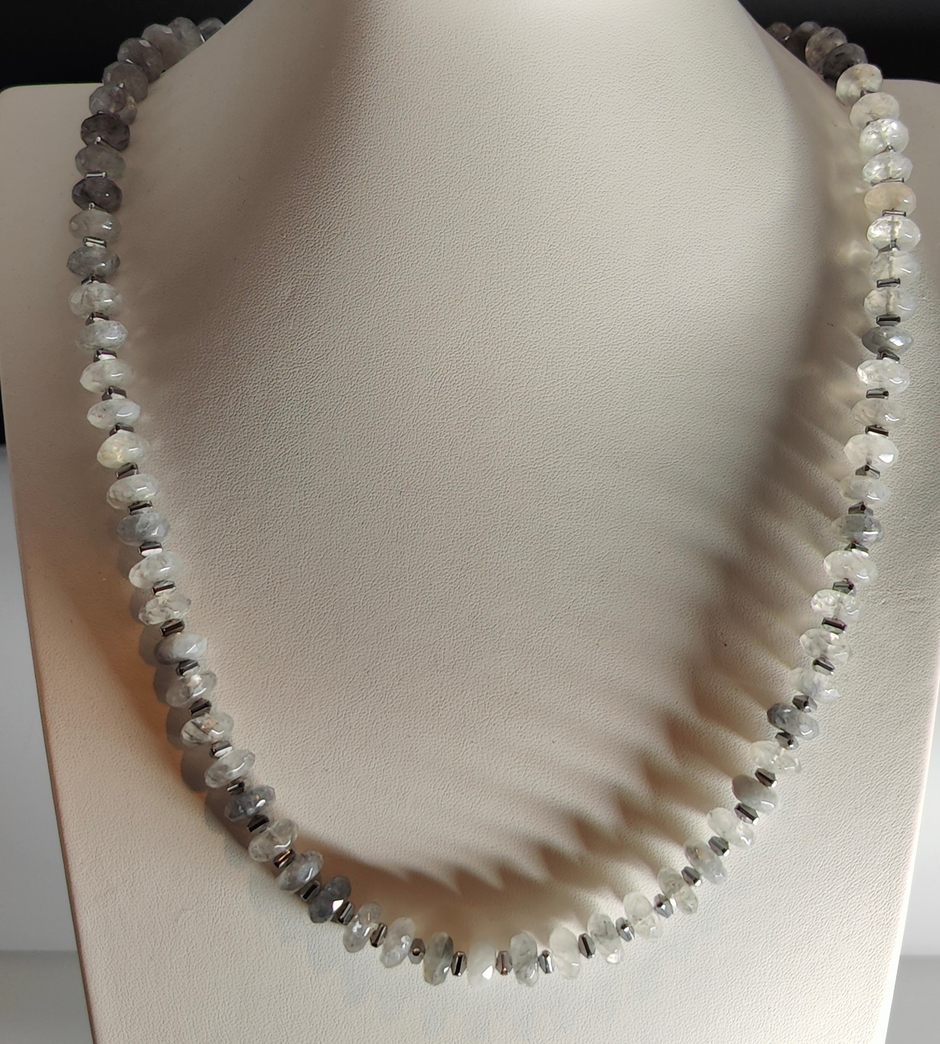 Icy Gray Necklace