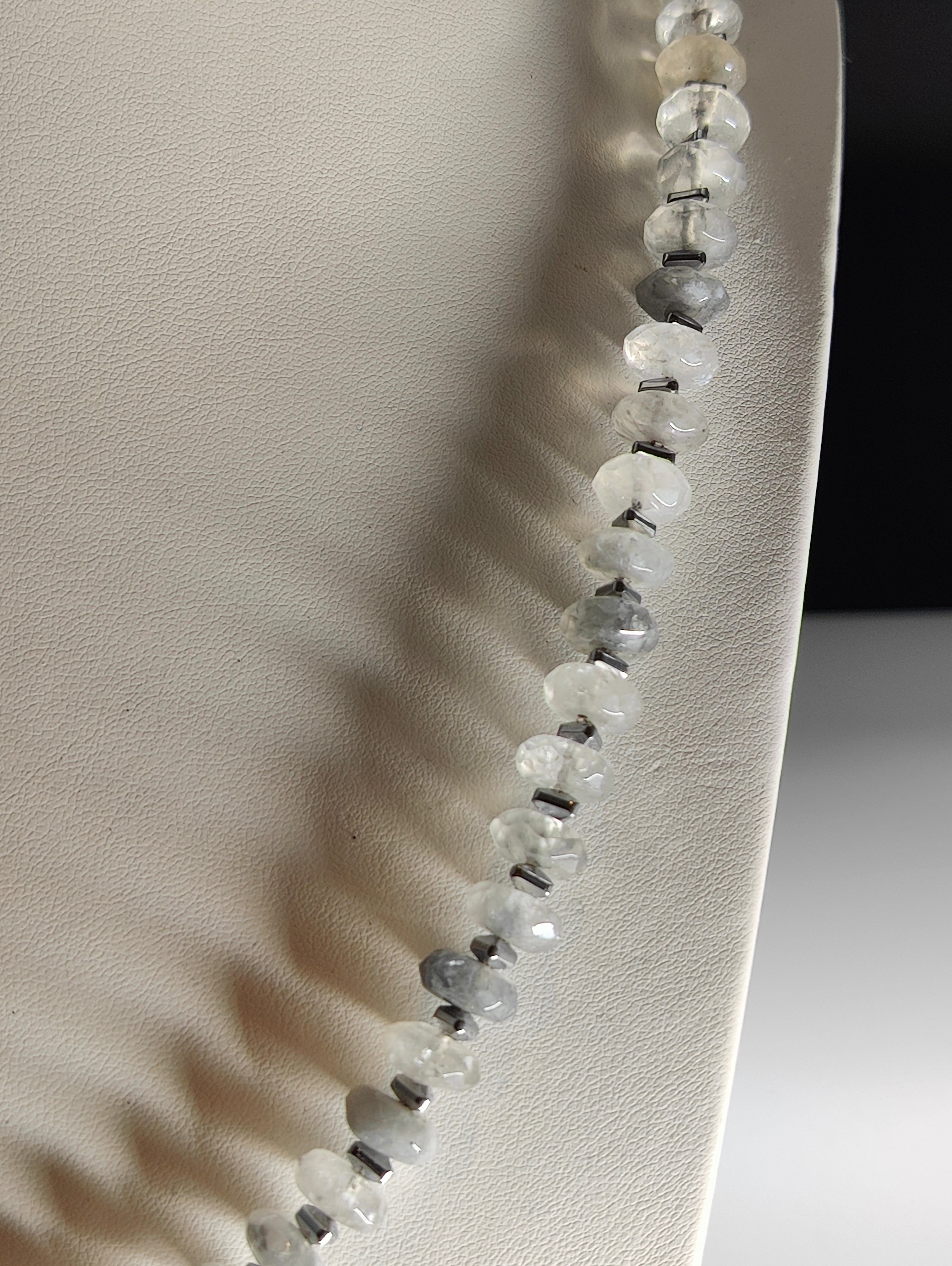 Icy Gray Necklace