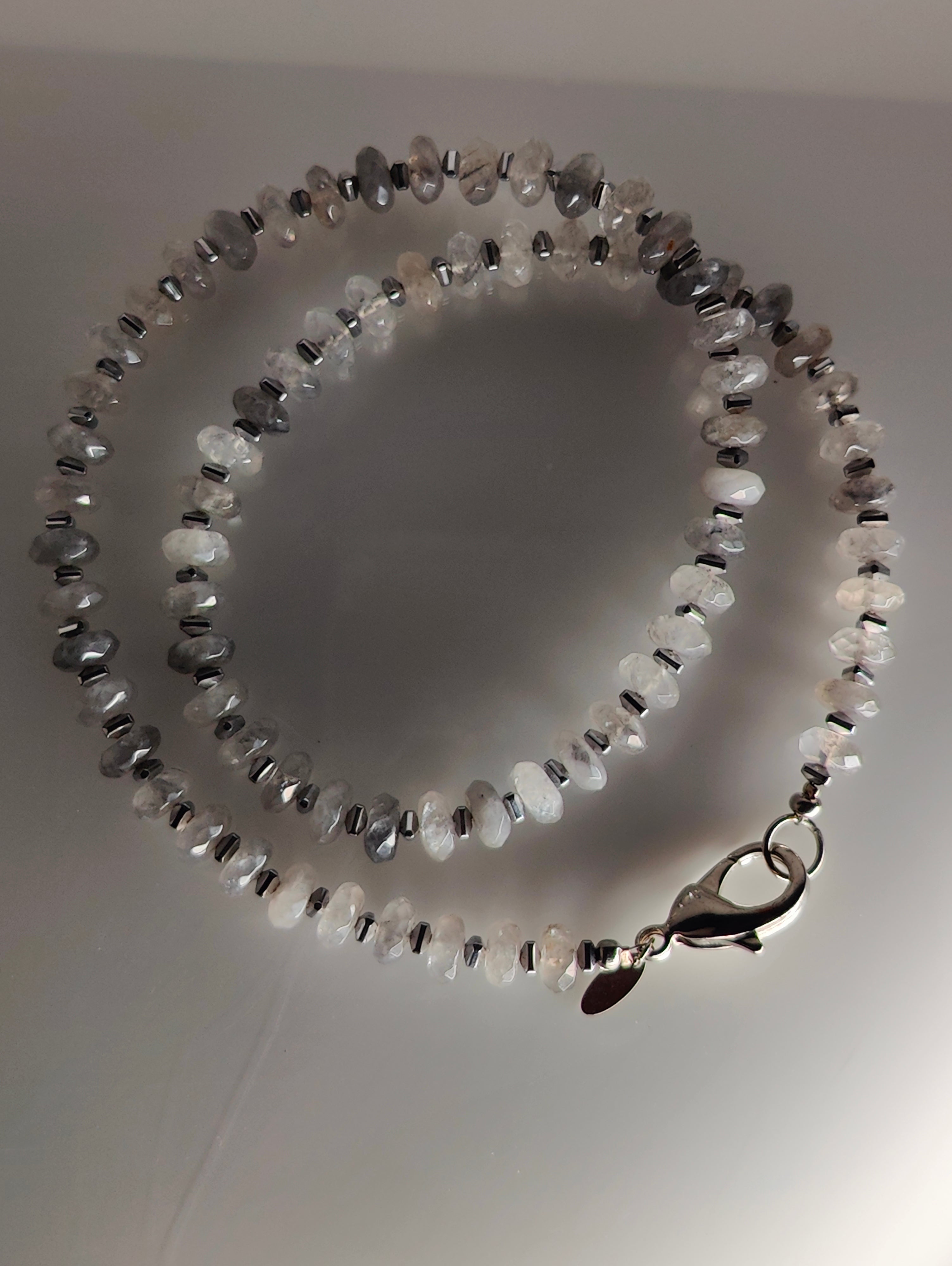 Icy Gray Necklace
