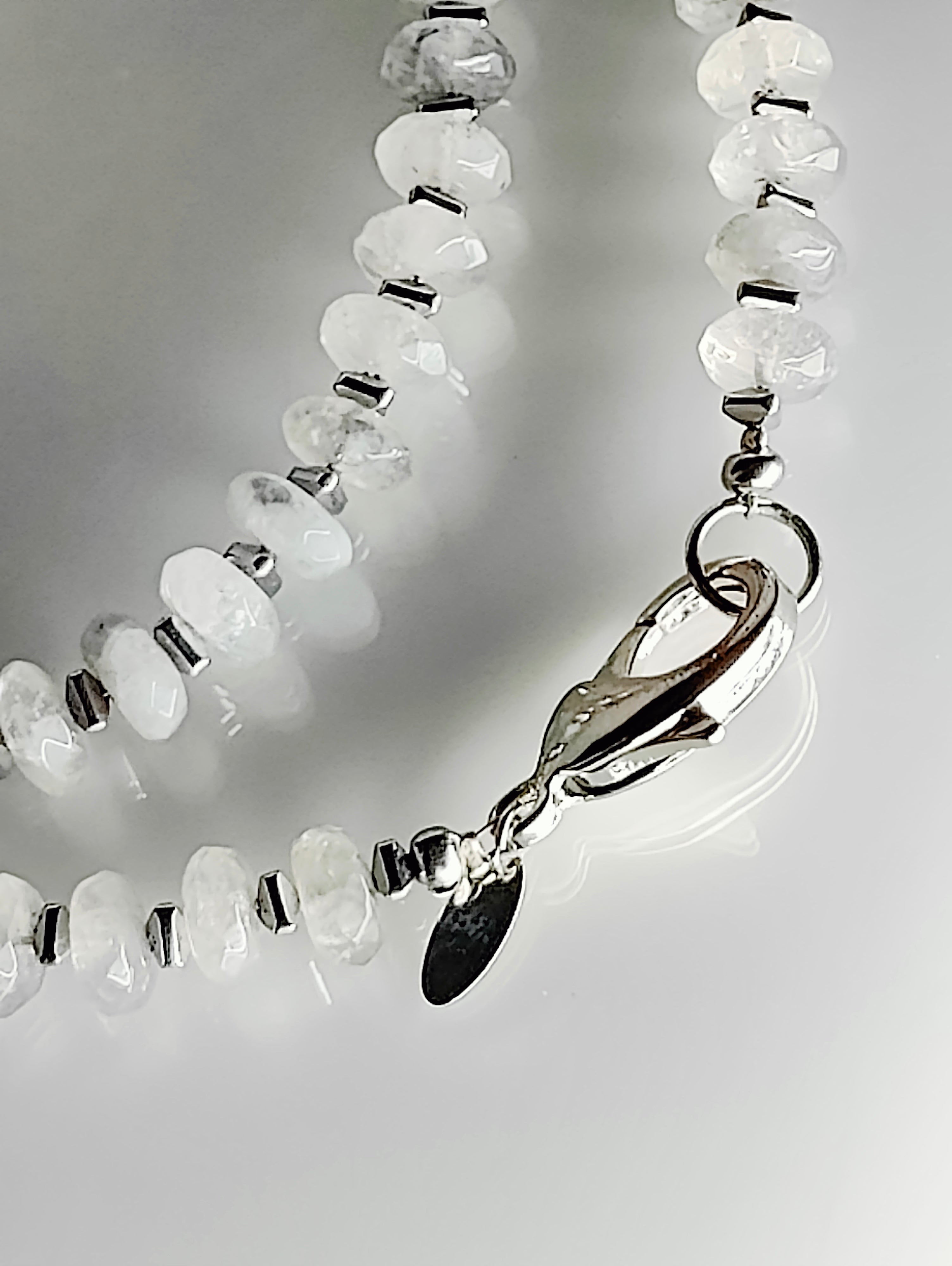 Icy Gray Necklace