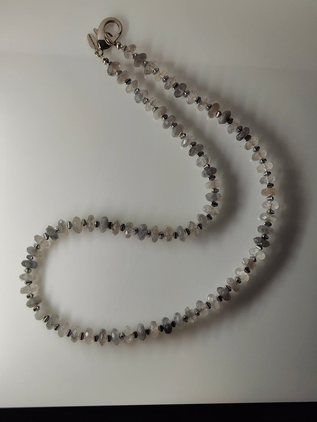 Icy Gray Necklace