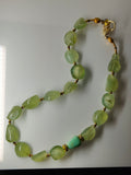 Polished Green Necklace