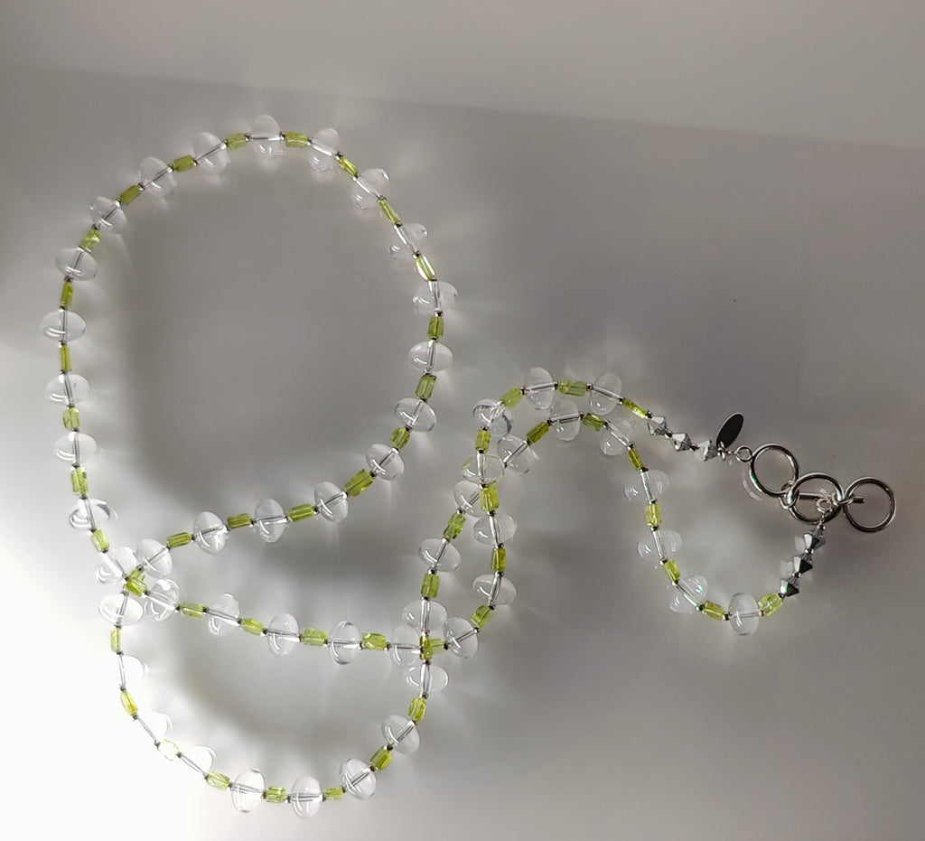 Modern Peridot Necklace