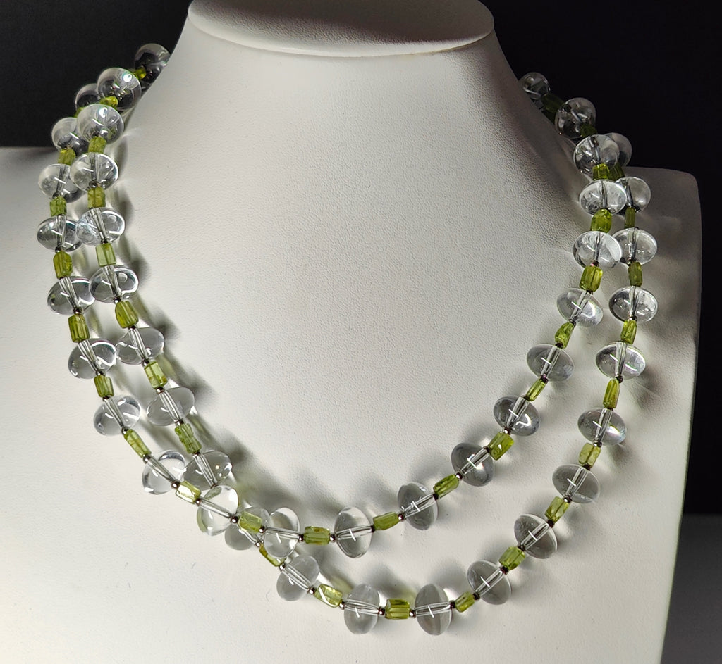 Modern Peridot Necklace