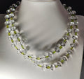 Modern Peridot Necklace