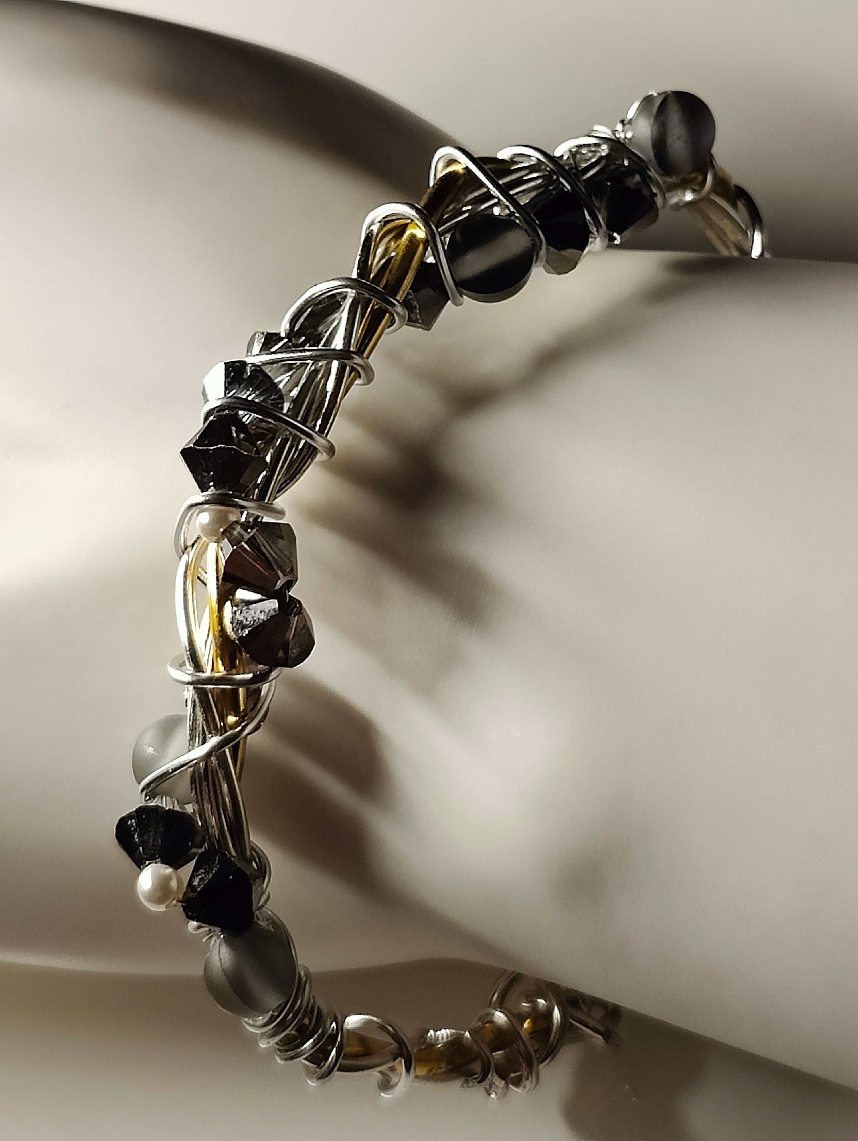 Black Crystals Bracelet