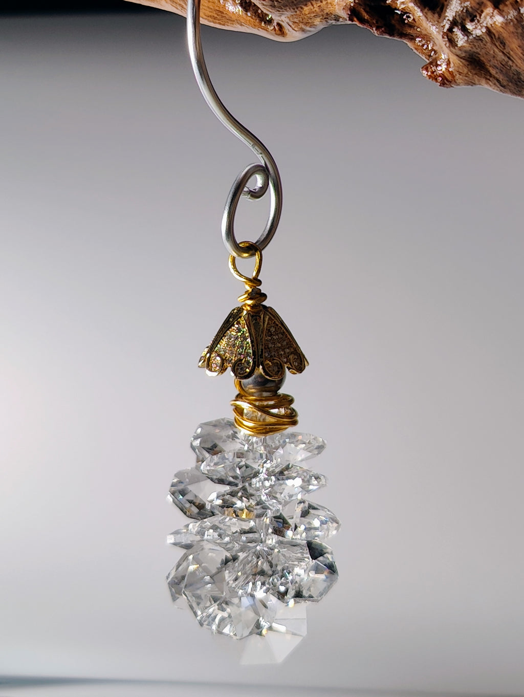 Crystal Pine Cone