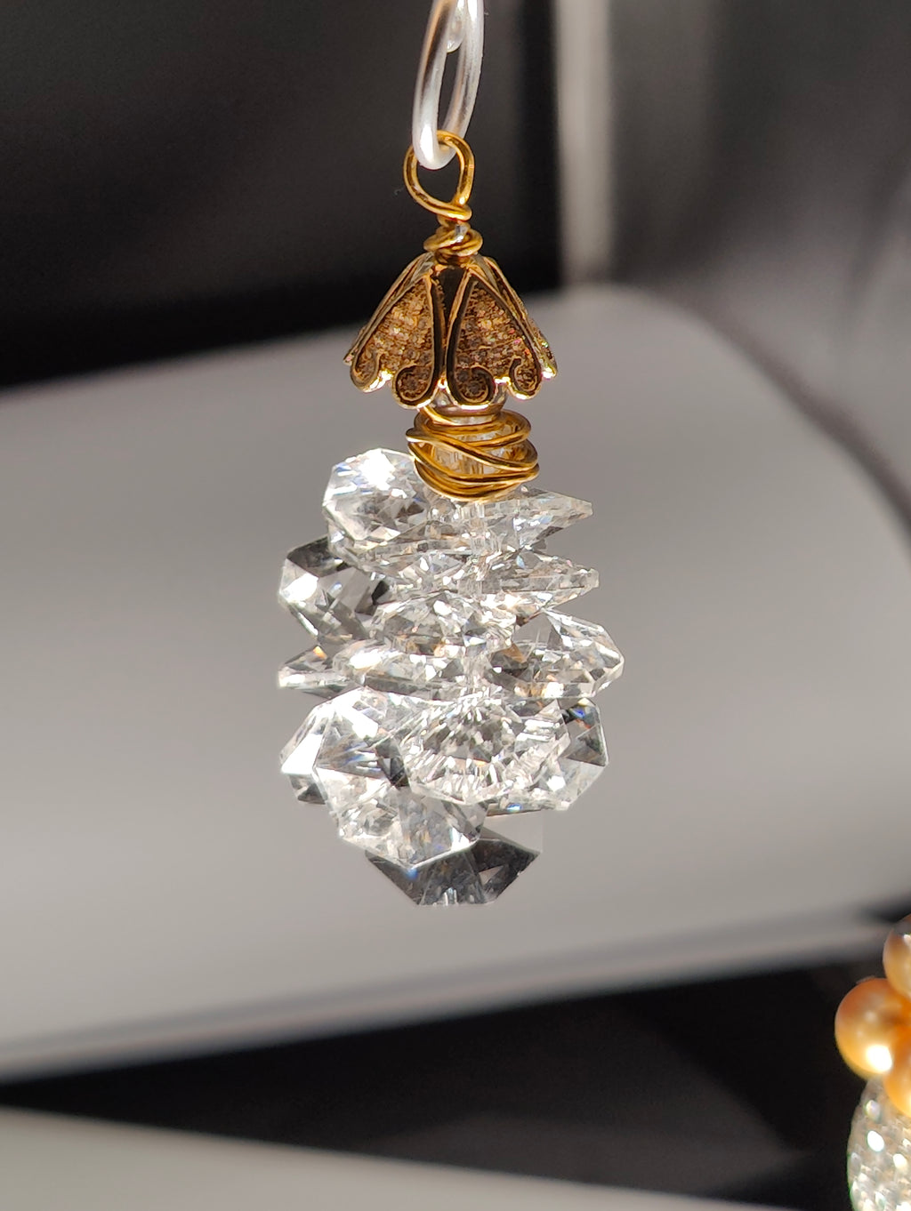 Crystal Pine Cone