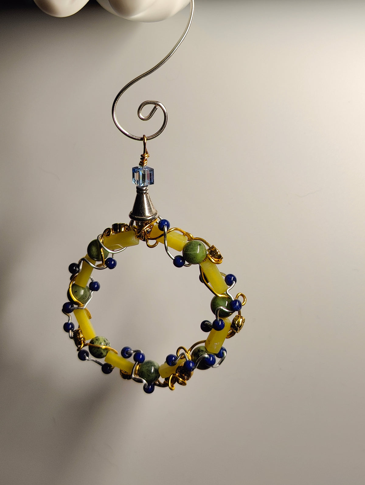 Jade Wreath Ornament