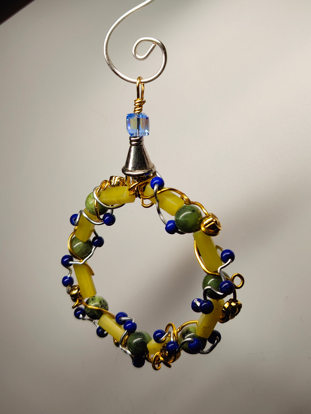 Jade Wreath Ornament