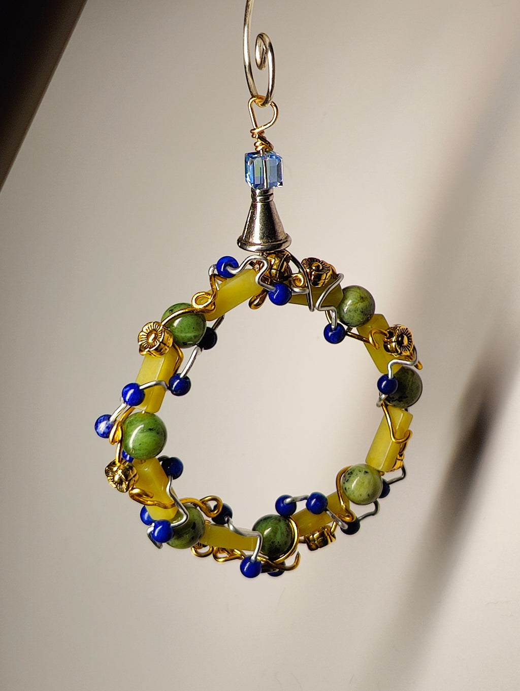 Jade Wreath Ornament