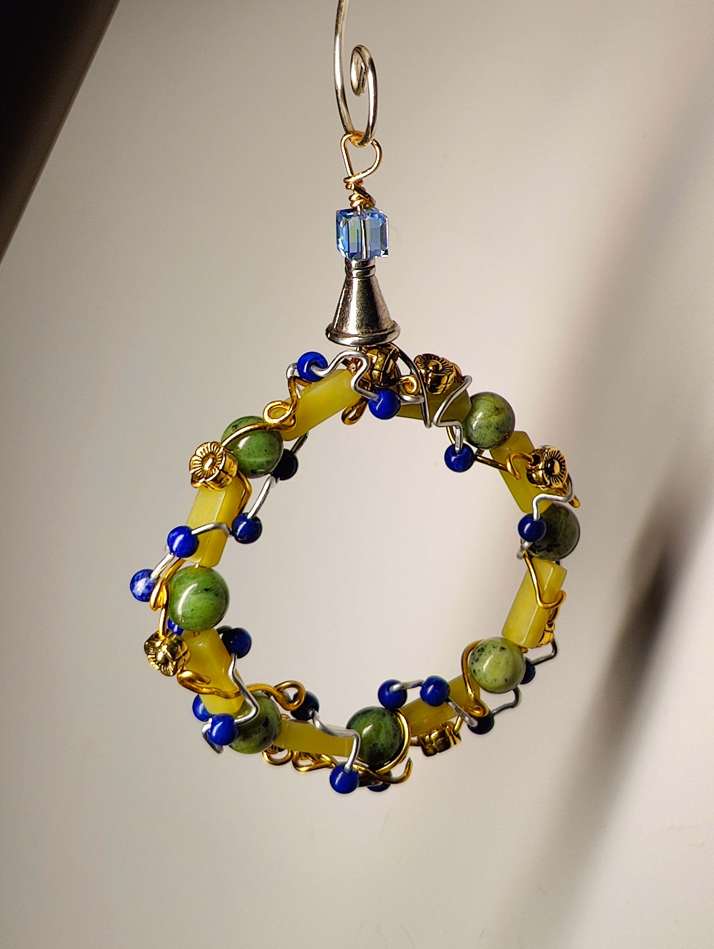 Jade Wreath Ornament