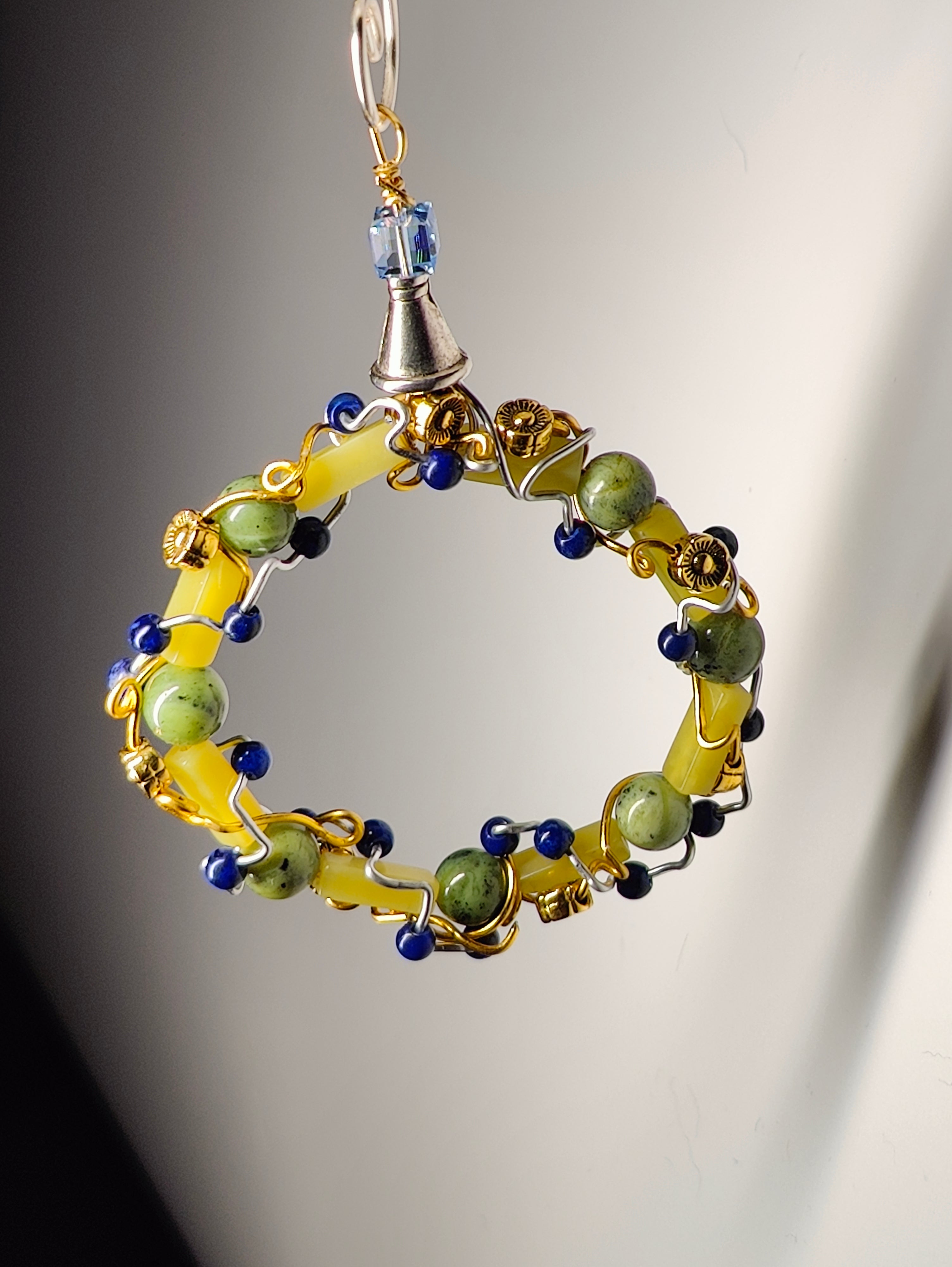 Jade Wreath Ornament