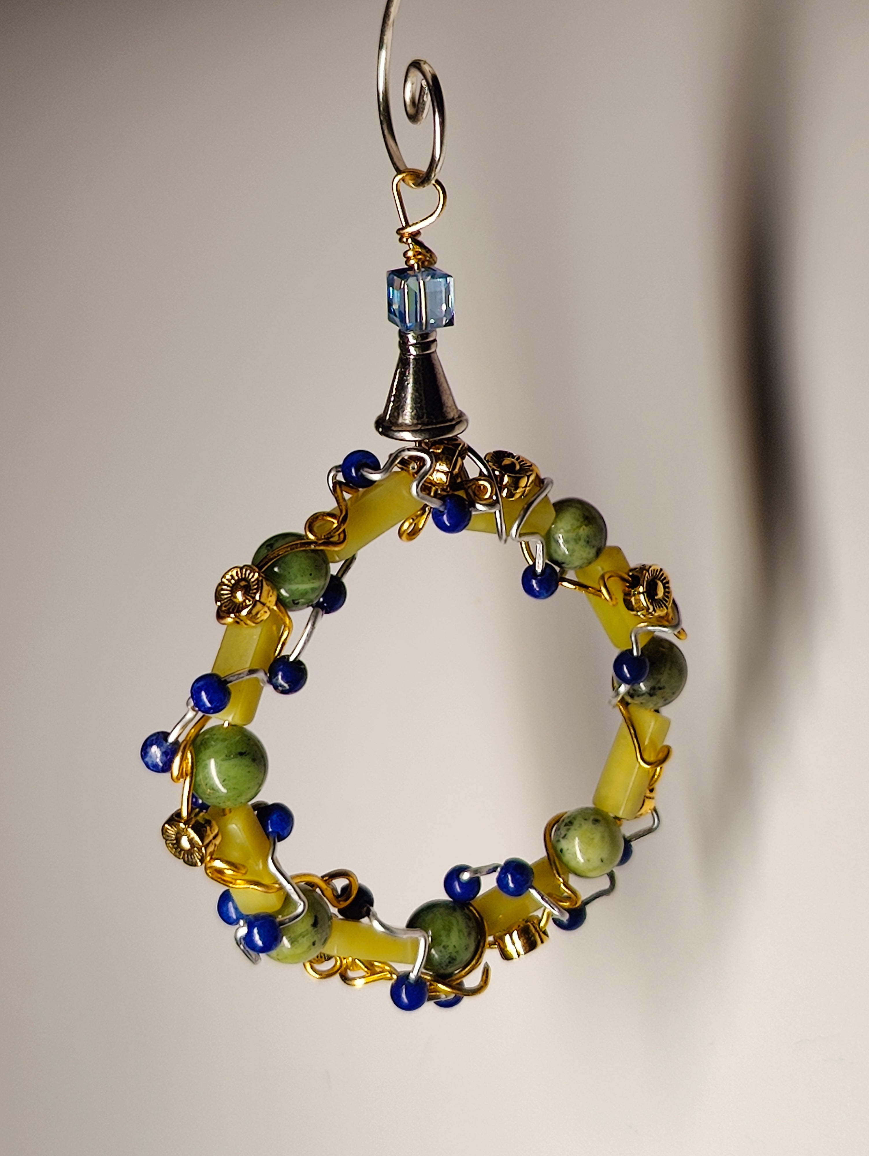 Jade Wreath Ornament