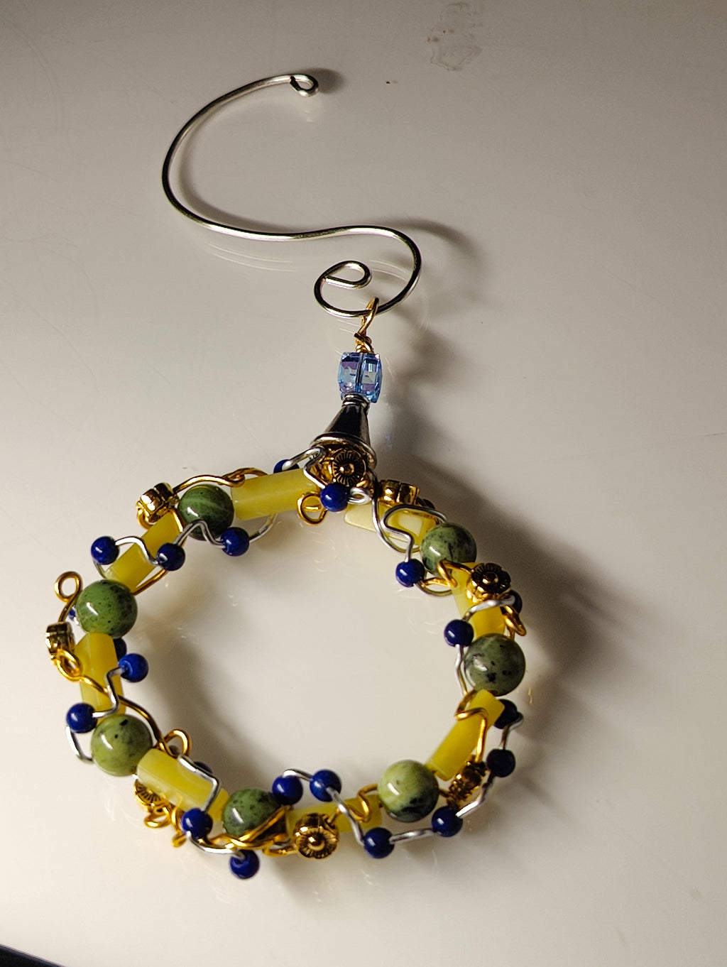 Jade Wreath Ornament