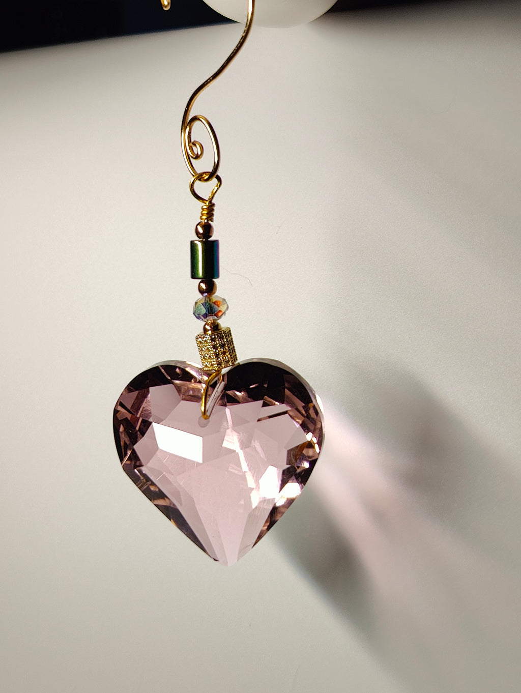 Pink Crush Heart Ornament