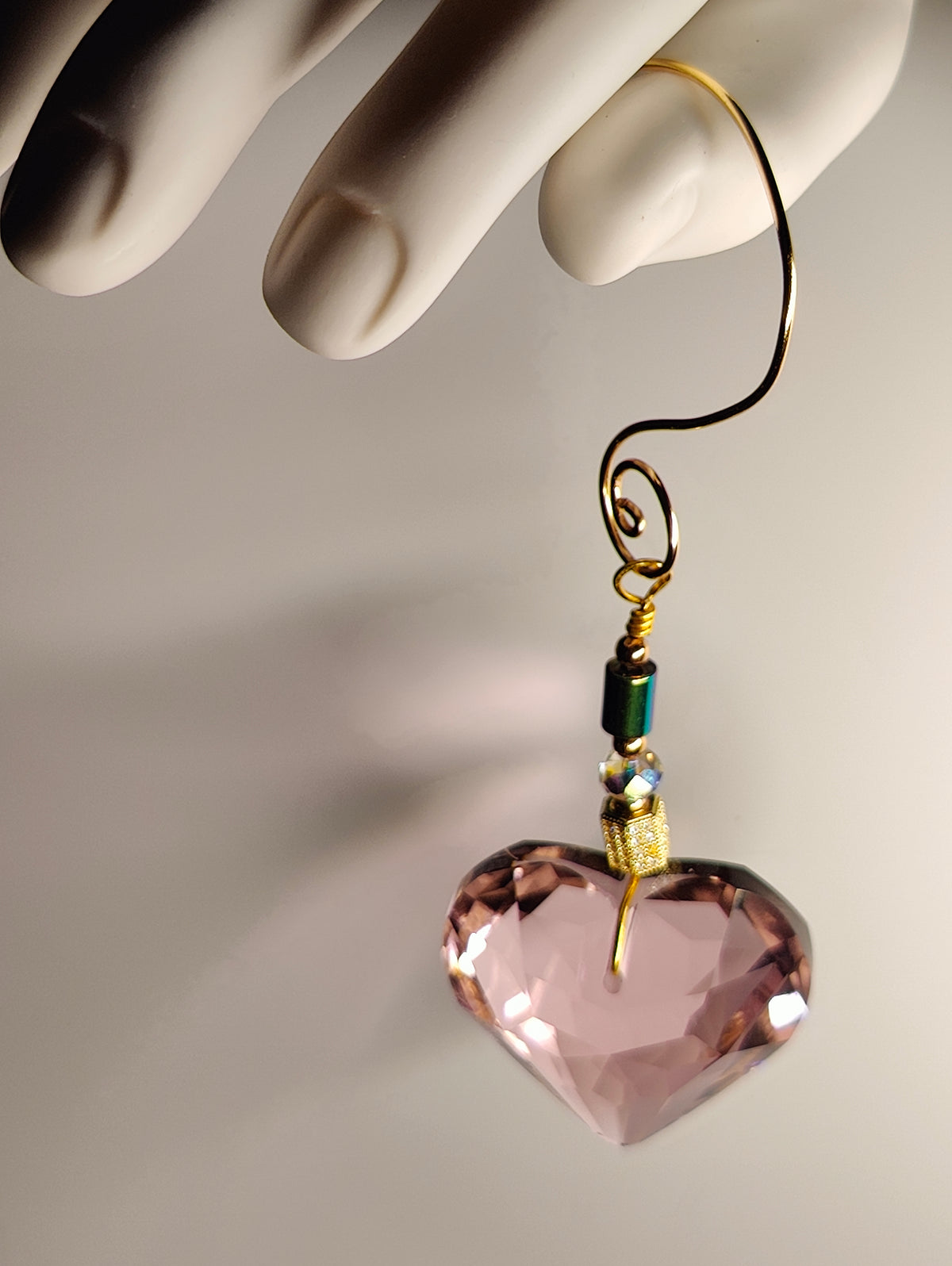 Pink Crush Heart Ornament