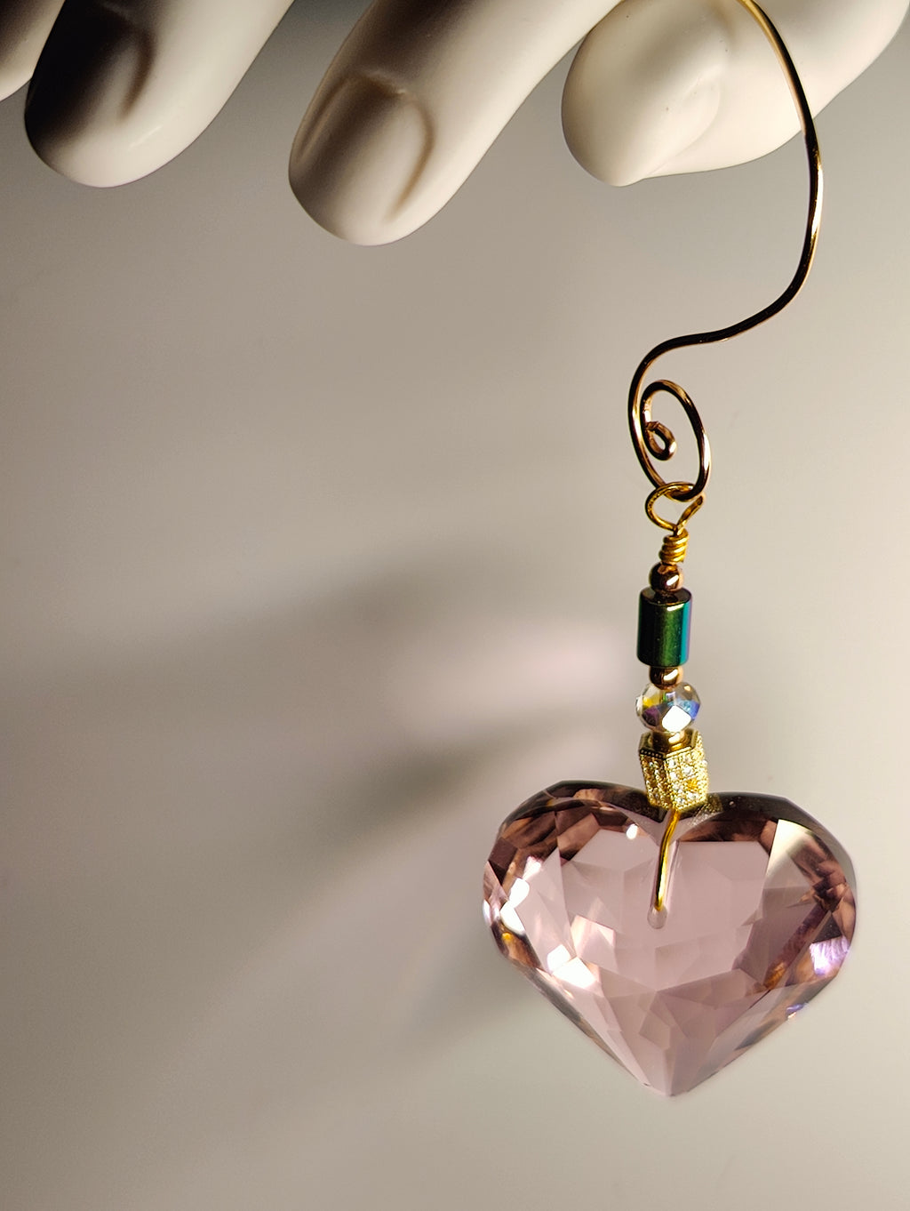 Pink Crush Heart Ornament