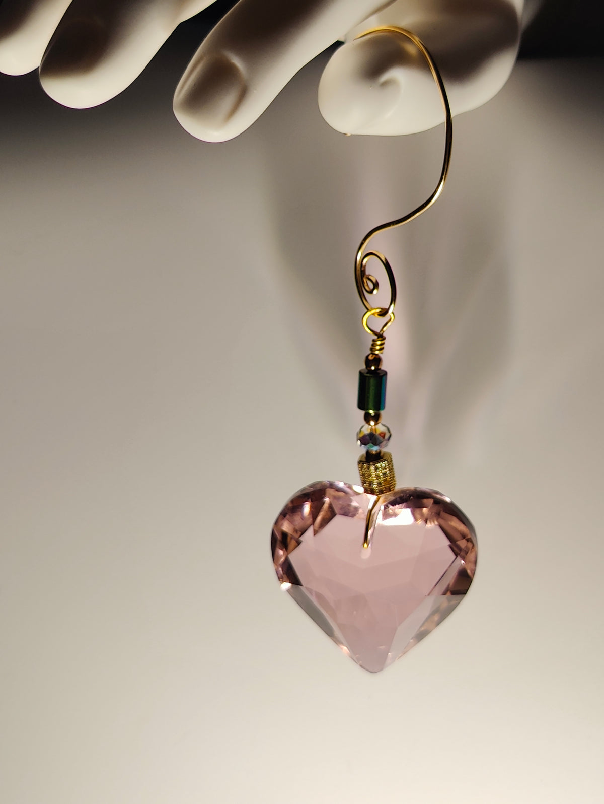 Pink Crush Heart Ornament