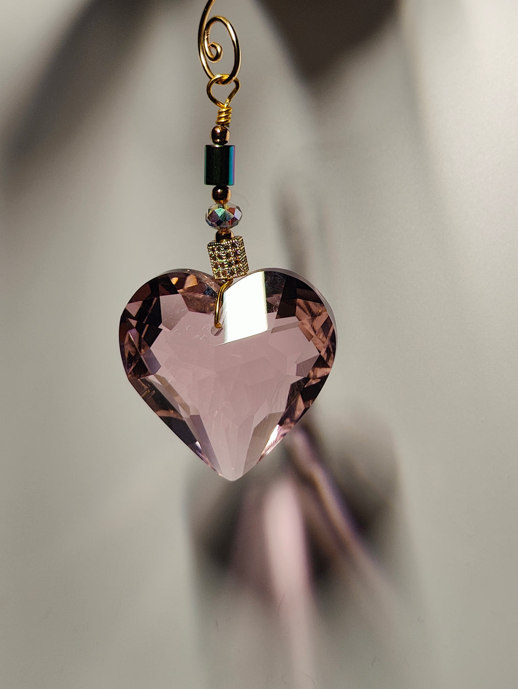 Pink Crush Heart Ornament