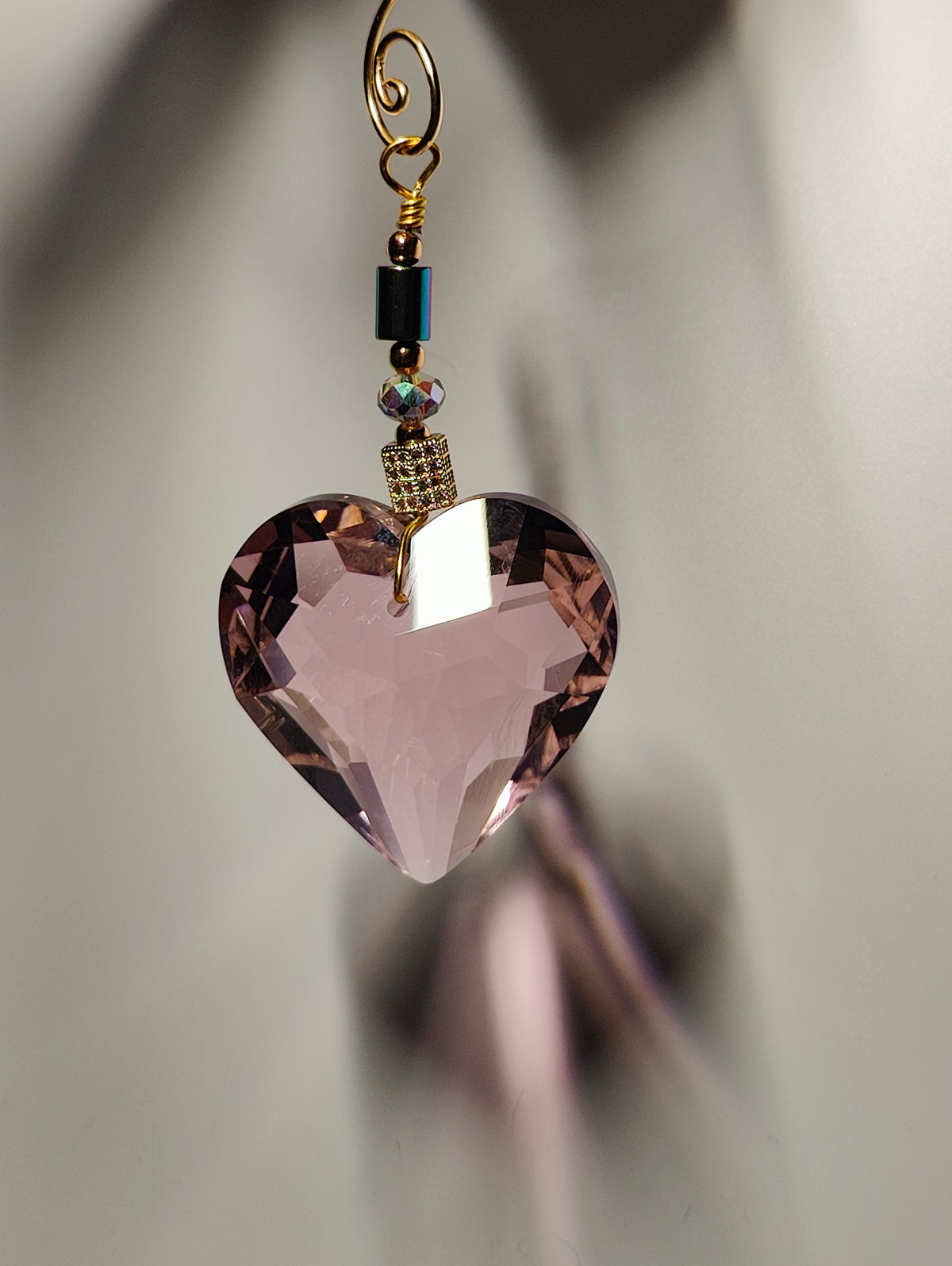 Pink Crush Heart Ornament