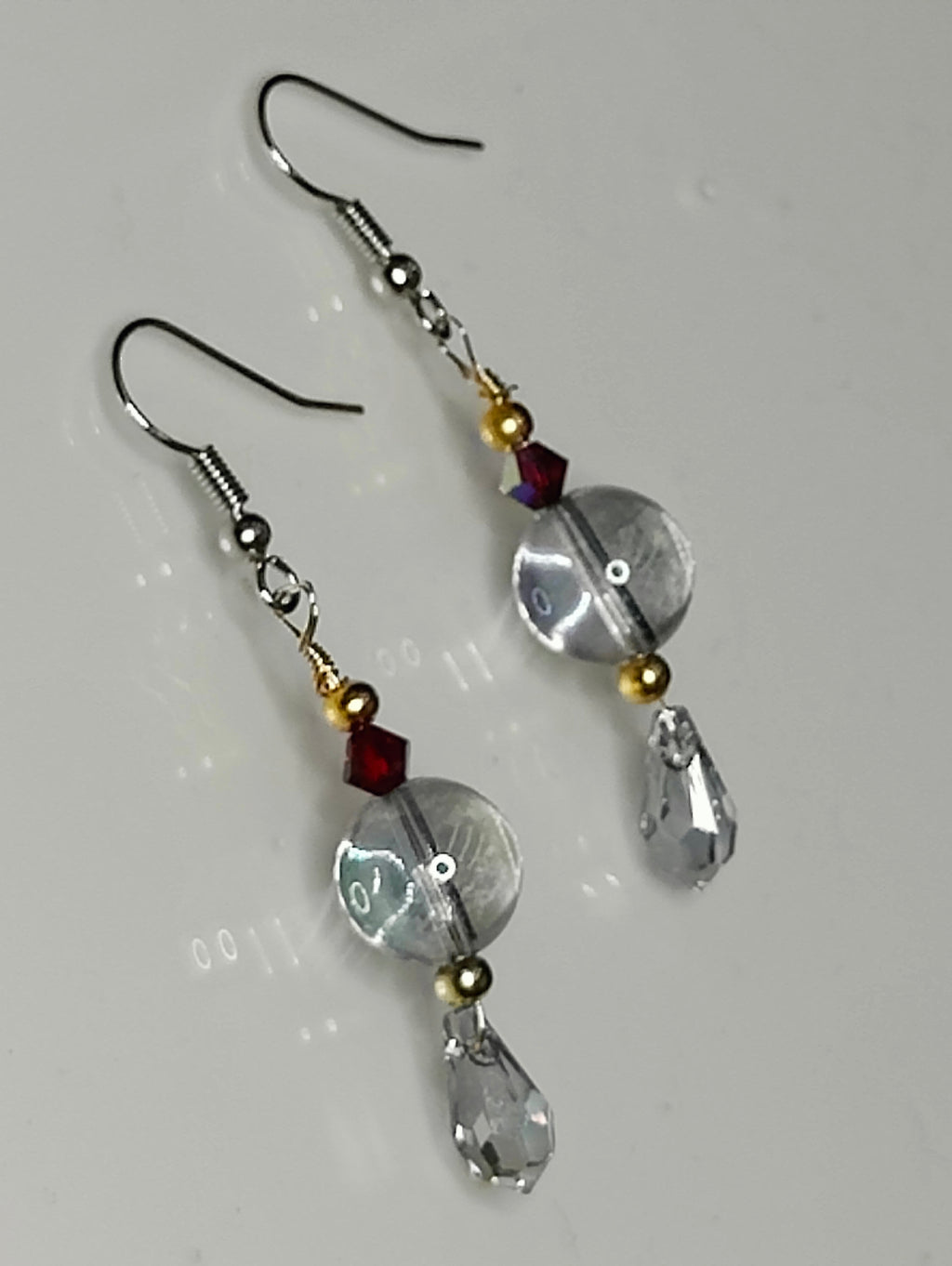 Crystal Orbit Earrings