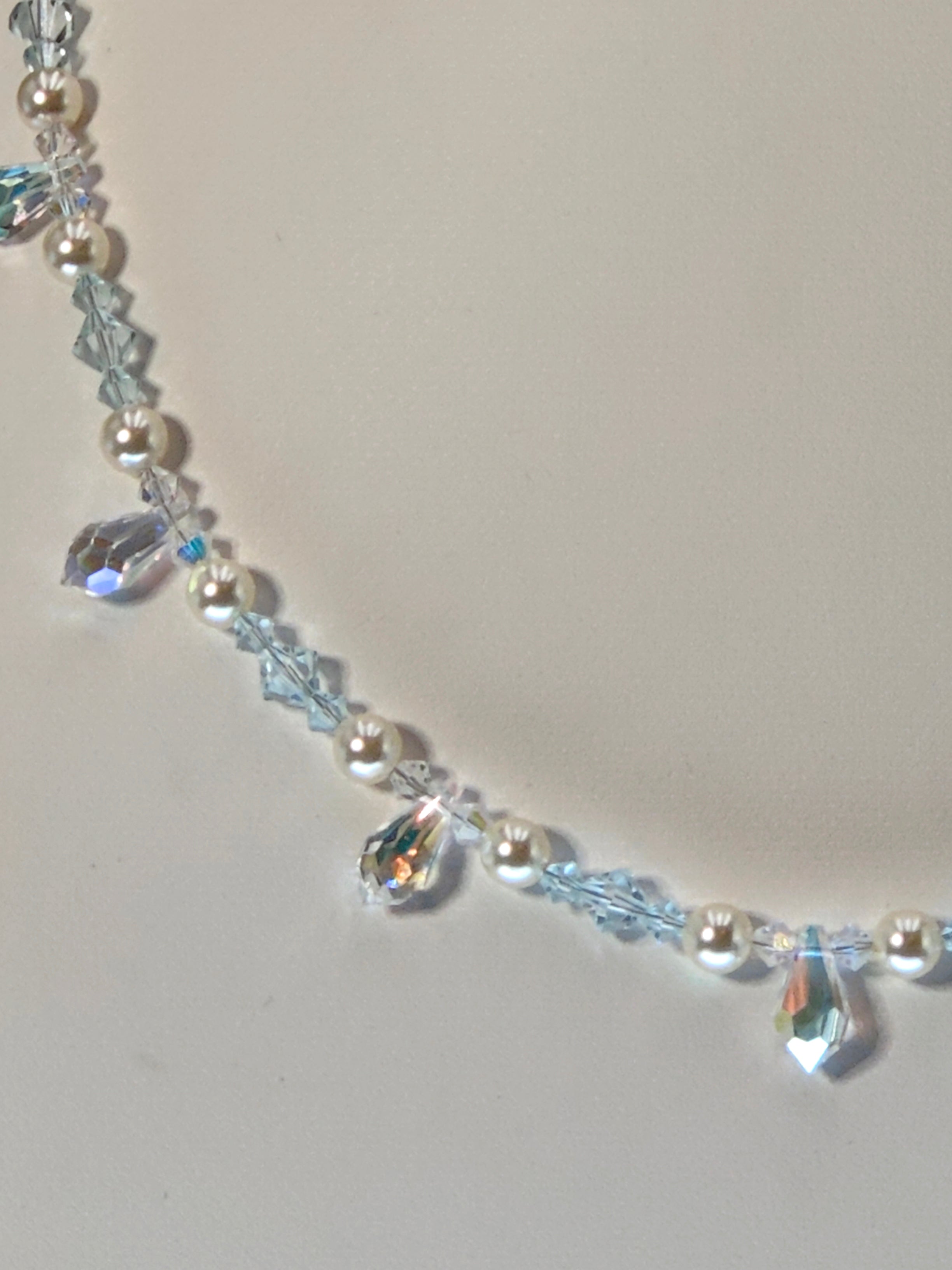 Petit Crystals and Pearls Necklace